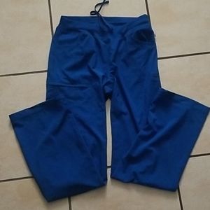 Royal blue scrub bottoms (long)